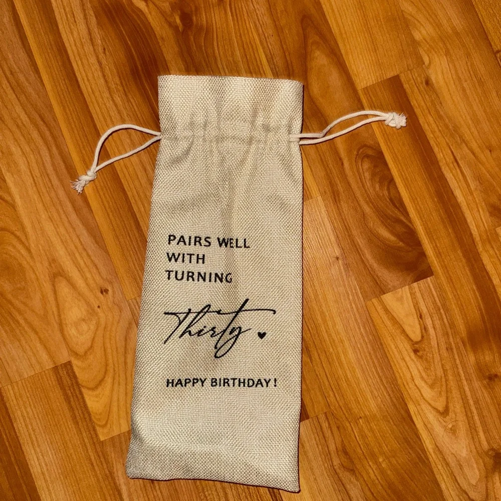 Happy 30th Birthday Wine Bag